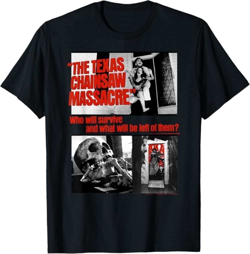 The Texas Chainsaw Massacre What Will Be Left Collage  Shirt